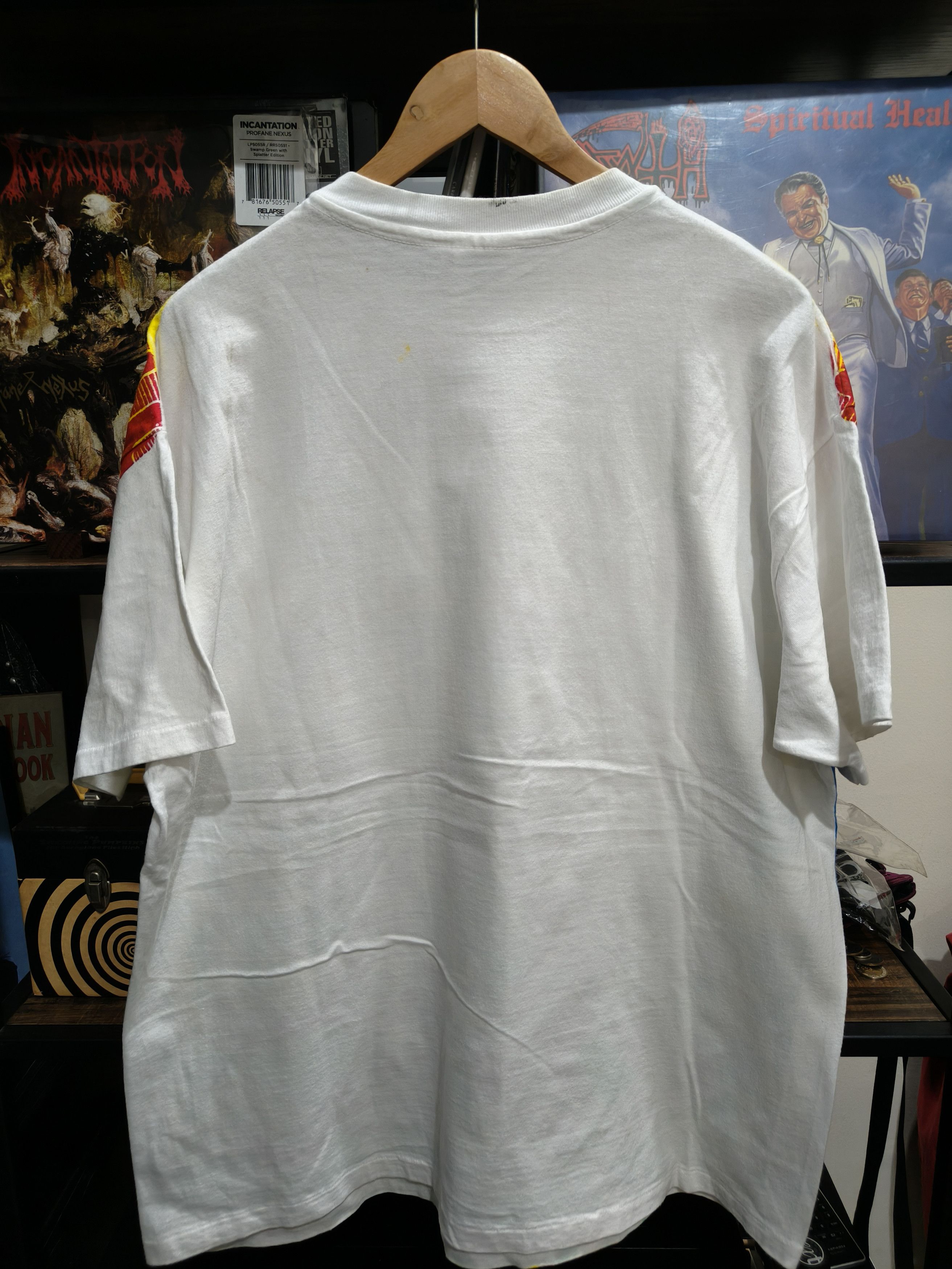 Band Tees Vintage 90s Santana (Heaven smile) shirt Size US XL / EU 56 / 4 - 3 Thumbnail