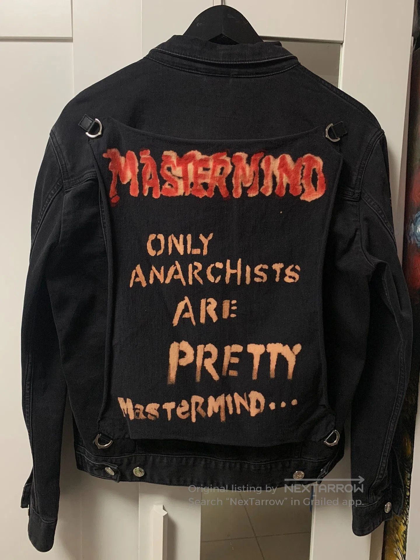 Vivienne Westwood Remake Punk Rock Studded Black Denim Jacket. Size US M / EU 48-50 / 2 - 2 Thumbnail