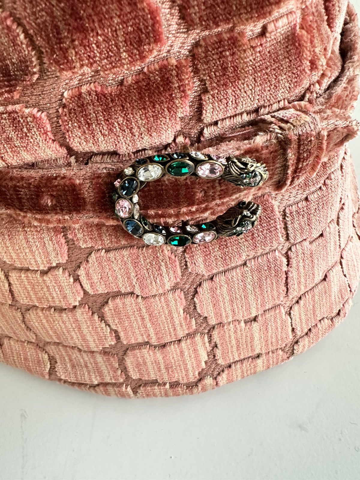 Gucci Gucci Velvet Bucket Hat L Size ONE SIZE - 6 Thumbnail