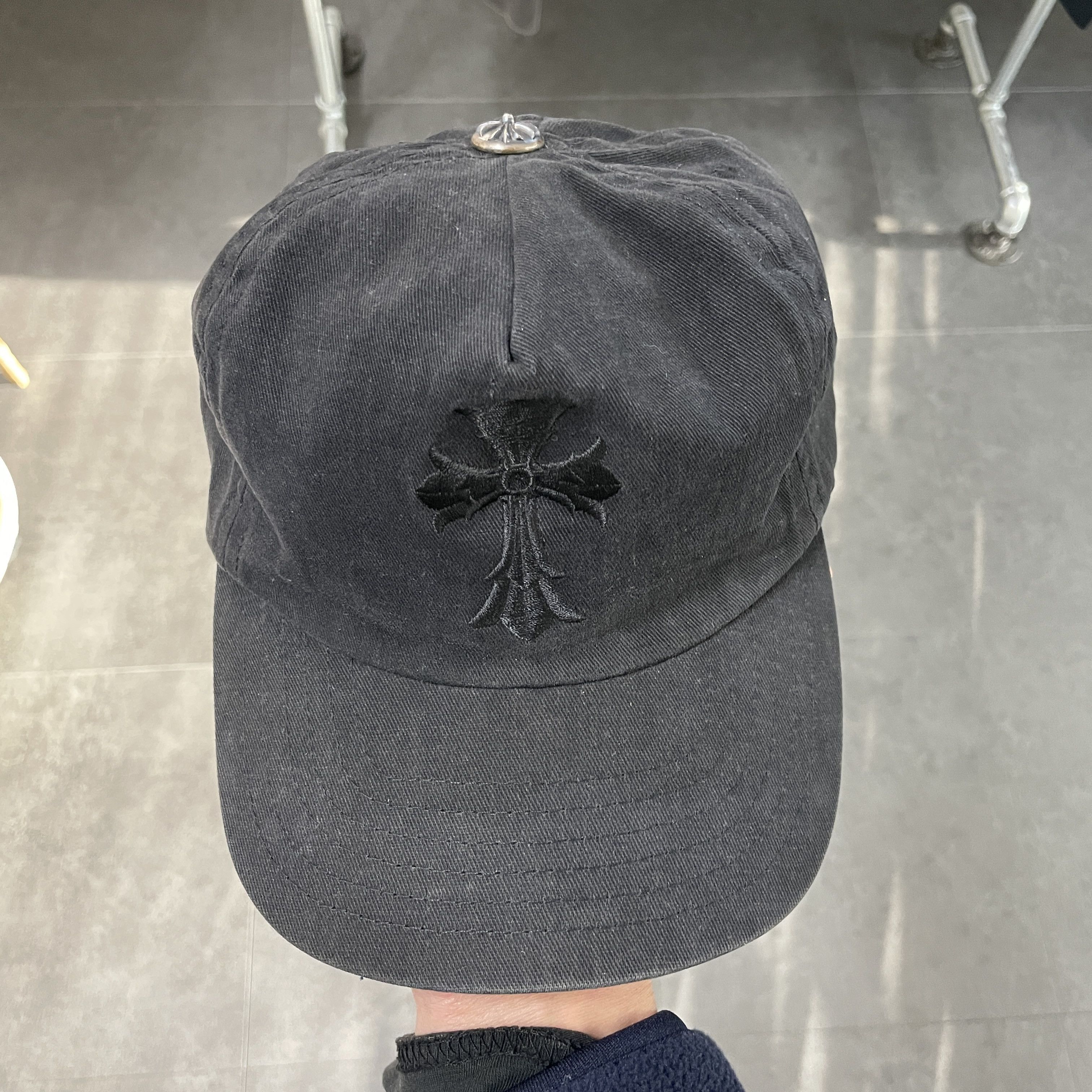 Elevation of Style: Chrome Hearts Cross Patch Black Hat