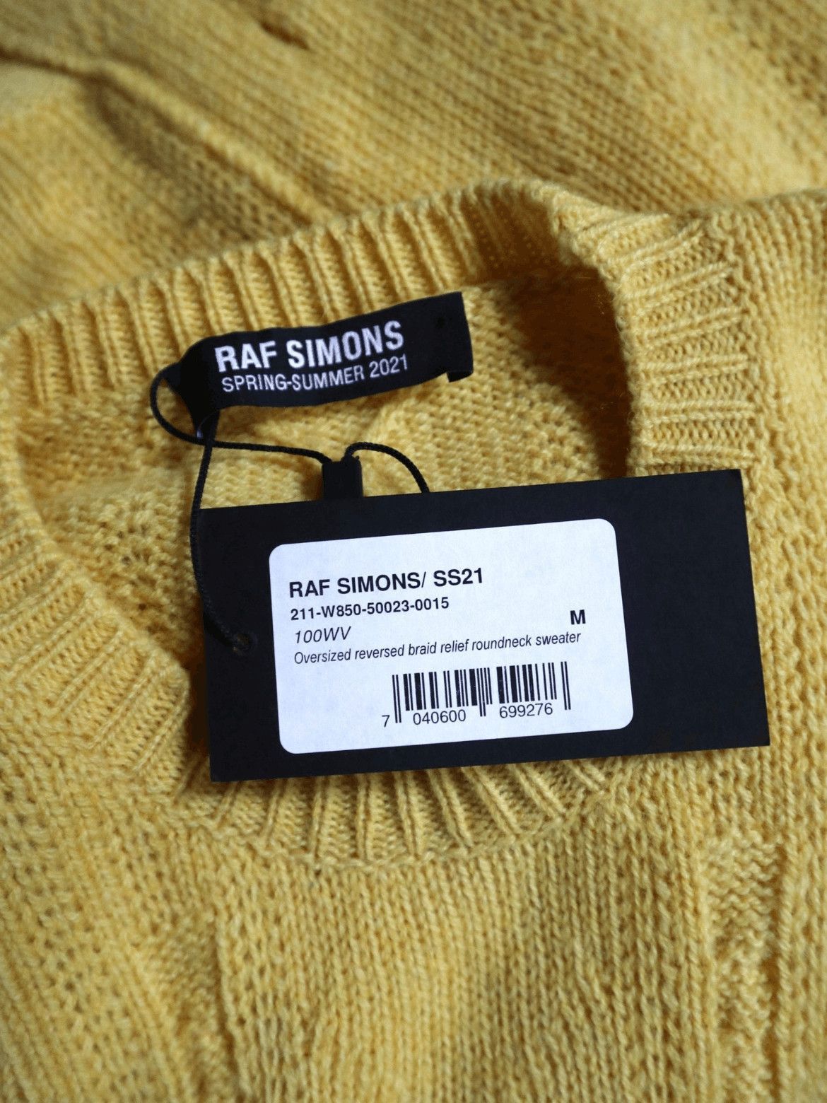Raf Simons Raf Simons 21SS Tennage Dream Patch Knitwear-2507 Size US M / EU 48-50 / 2 - 5 Thumbnail
