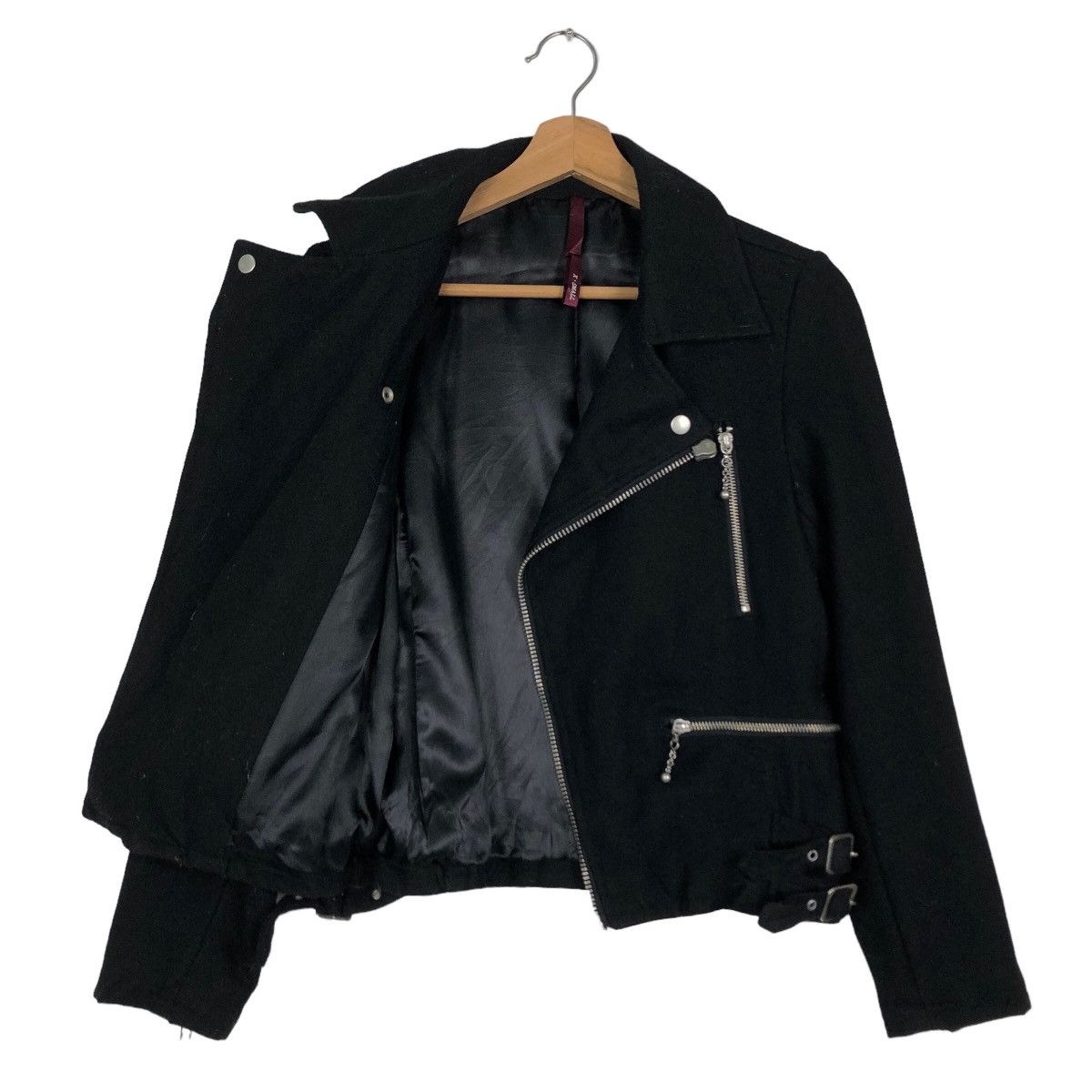 Hysteric Glamour 🔥Cafe Racer Biker Double Breast Jacket Japan Made Size US XS / EU 42 / 0 - 9 Thumbnail