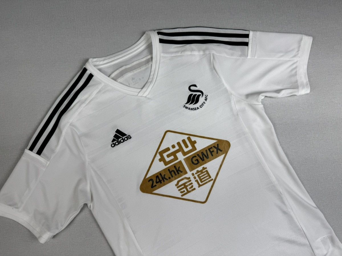 Adidas Adidas Swansea City 2014 Jersey Soccer Football T-Shirt Size US L / EU 52-54 / 3 - 2 Thumbnail