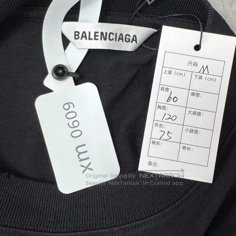 Balenciaga Balenciaga Yue Liang xing kong Xiao Xiong short sleeve Size US M / EU 48-50 / 2 - 2 Thumbnail