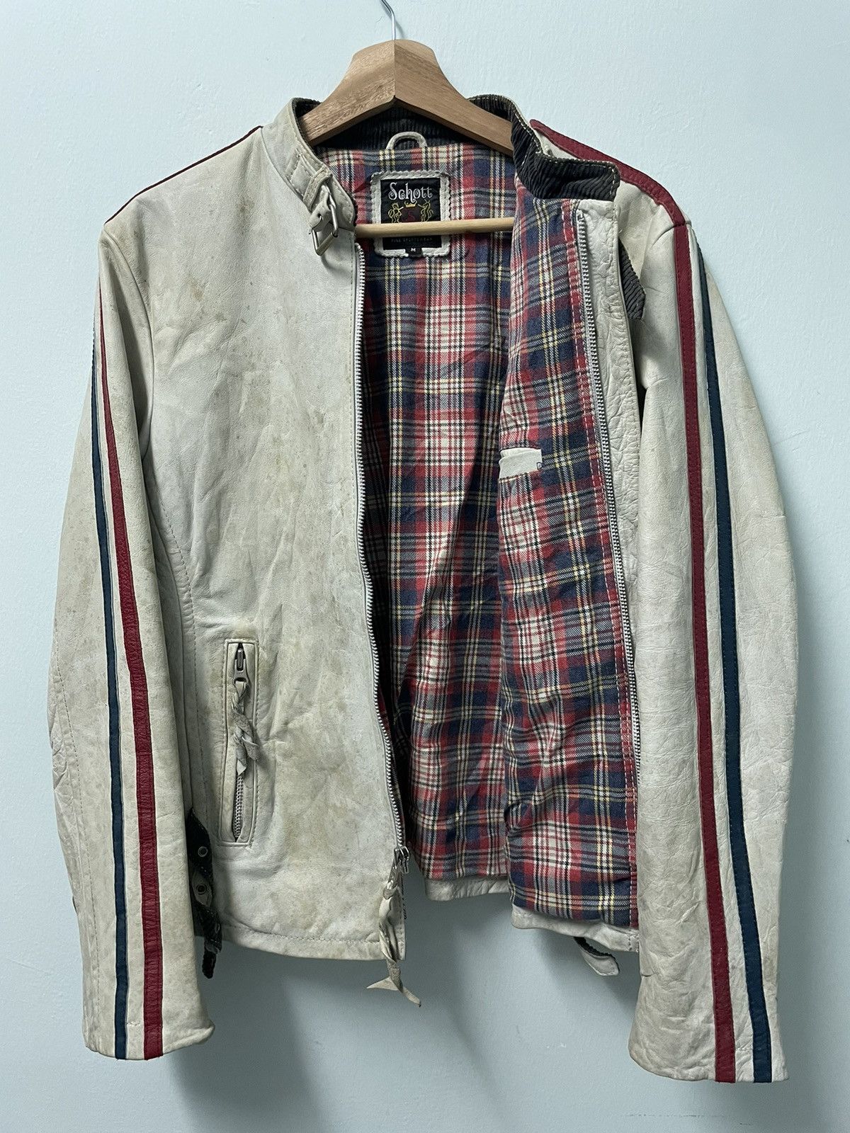 Schott Schott NYC Moto Riders Cowhide Leather Jacket Size US M / EU 48-50 / 2 - 4 Thumbnail