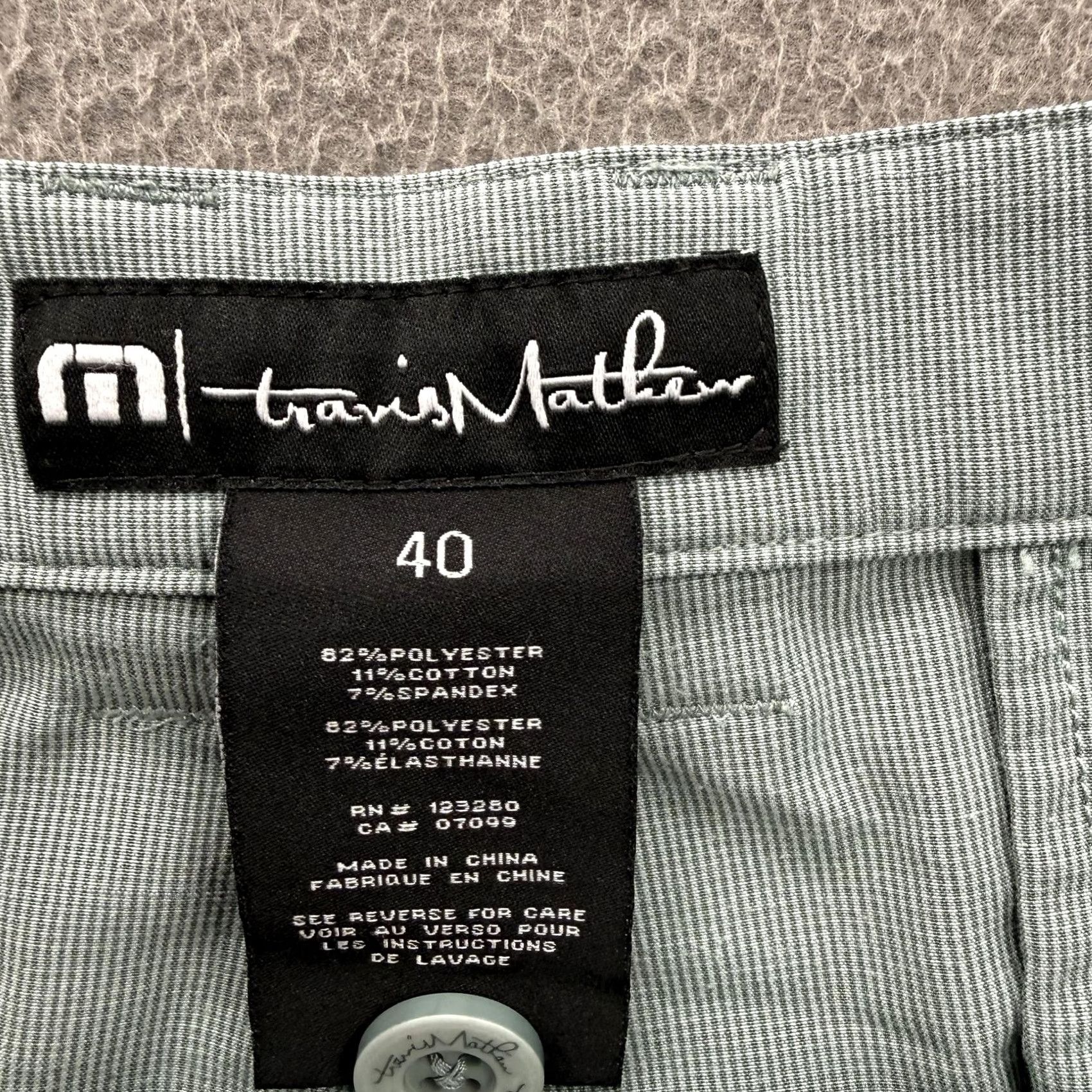 TravisMathew Travis Mathew Shorts Mens 40 Green Chino Stretch Golf 11 Inseam Casual Summer Size US 40 / EU 56 - 3 Thumbnail