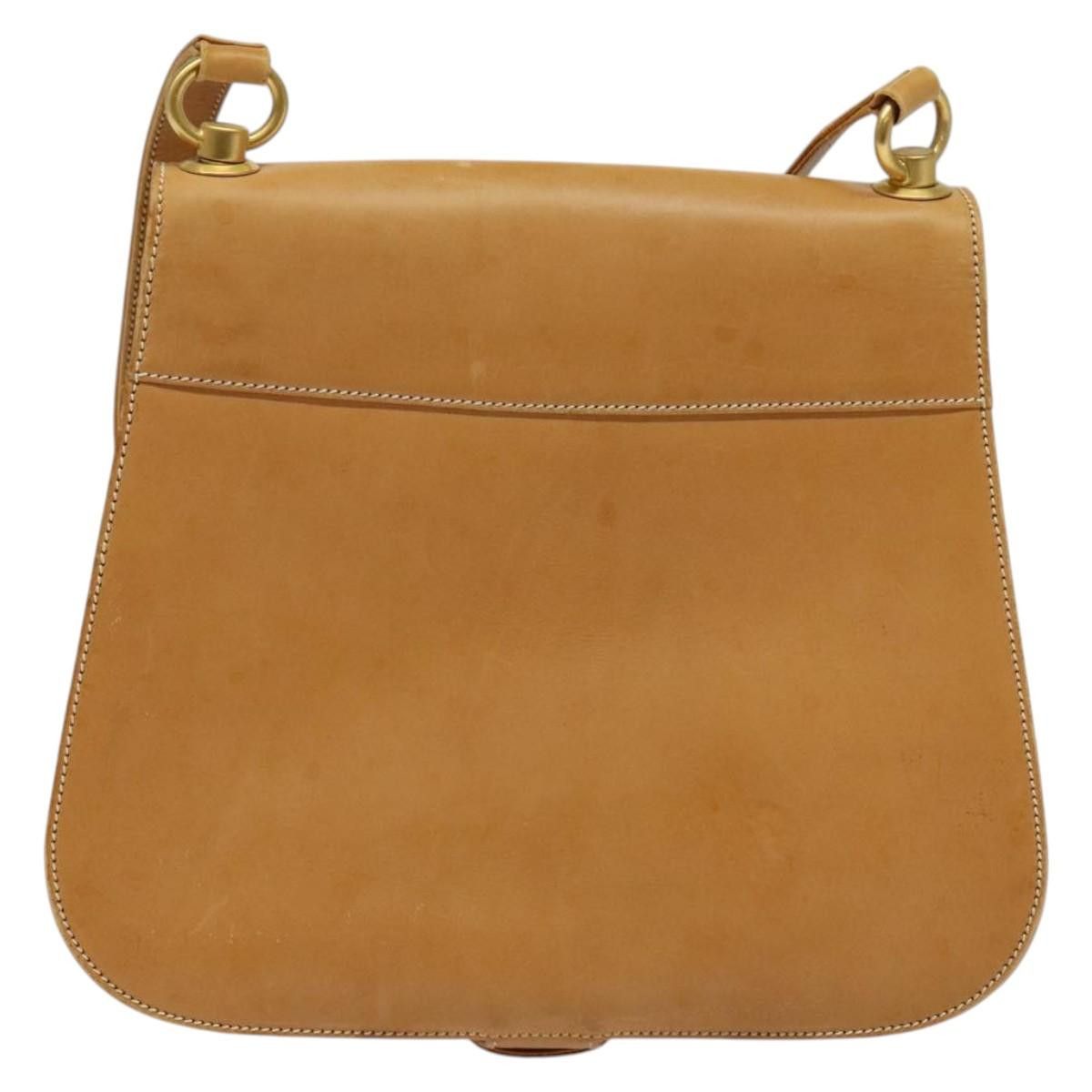 Gucci GUCCI Shoulder Bag Leather Beige Gold Size ONE SIZE - 3 Thumbnail