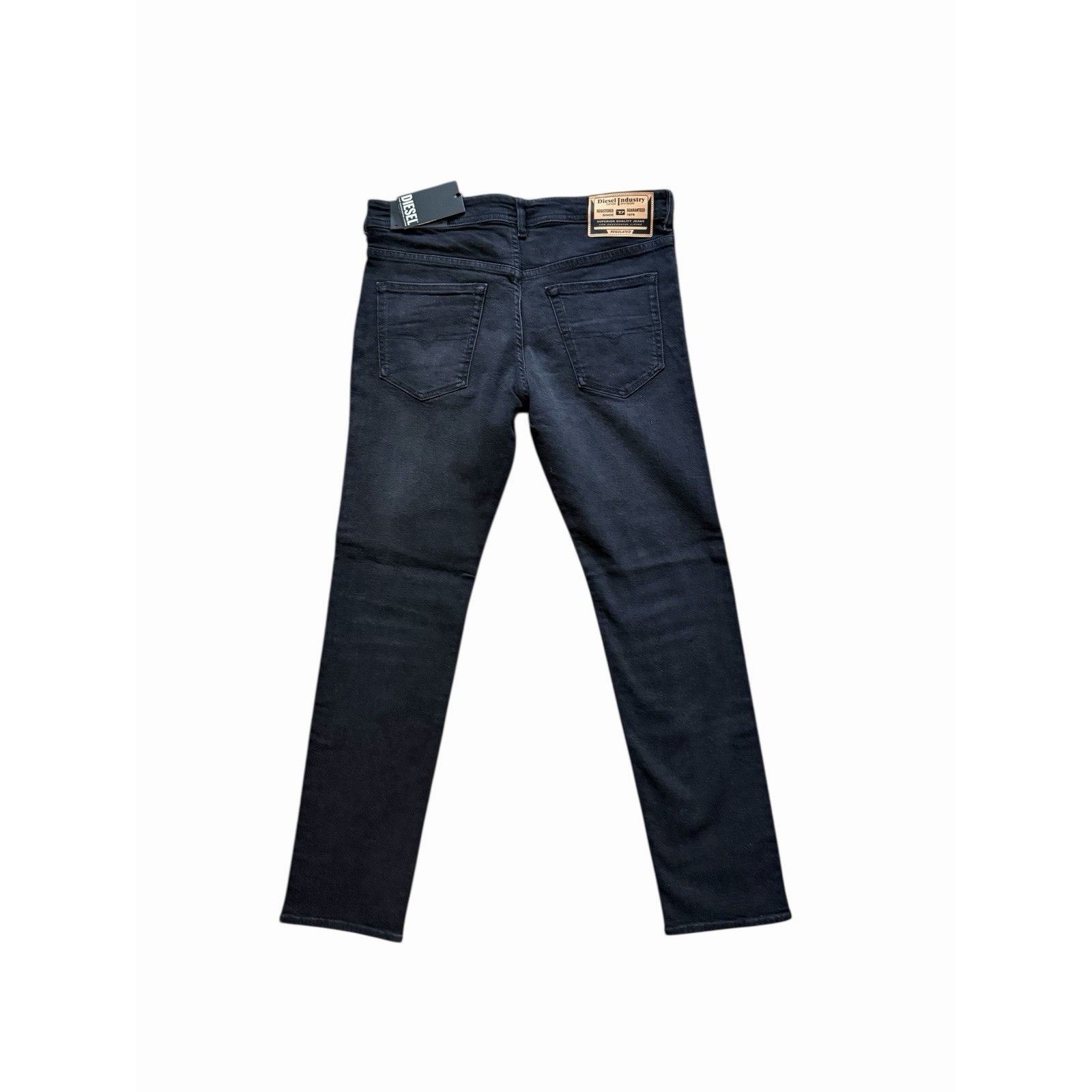 Diesel Diesel Mens Buster Tapered Jeans RE063 Black $250 Size 36/32 Size US 36 / EU 52 - 3 Thumbnail