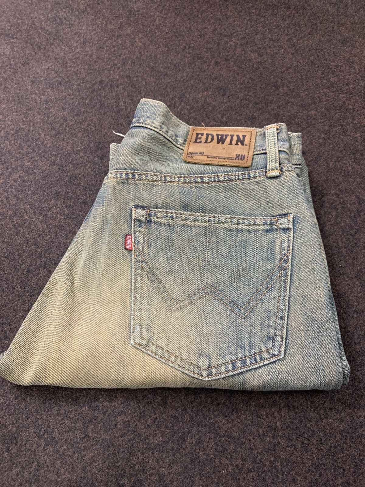 Edwin DISTRESSED EDWIN 443 LIKE IF SIX WASH NINE. Size US 32 / EU 48 - 15 Thumbnail