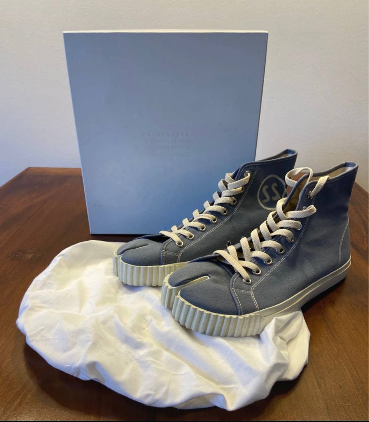 Maison Margiela Maison Margiela high-top sneakers blue Size US 10 / EU 43 - 1 Thumbnail
