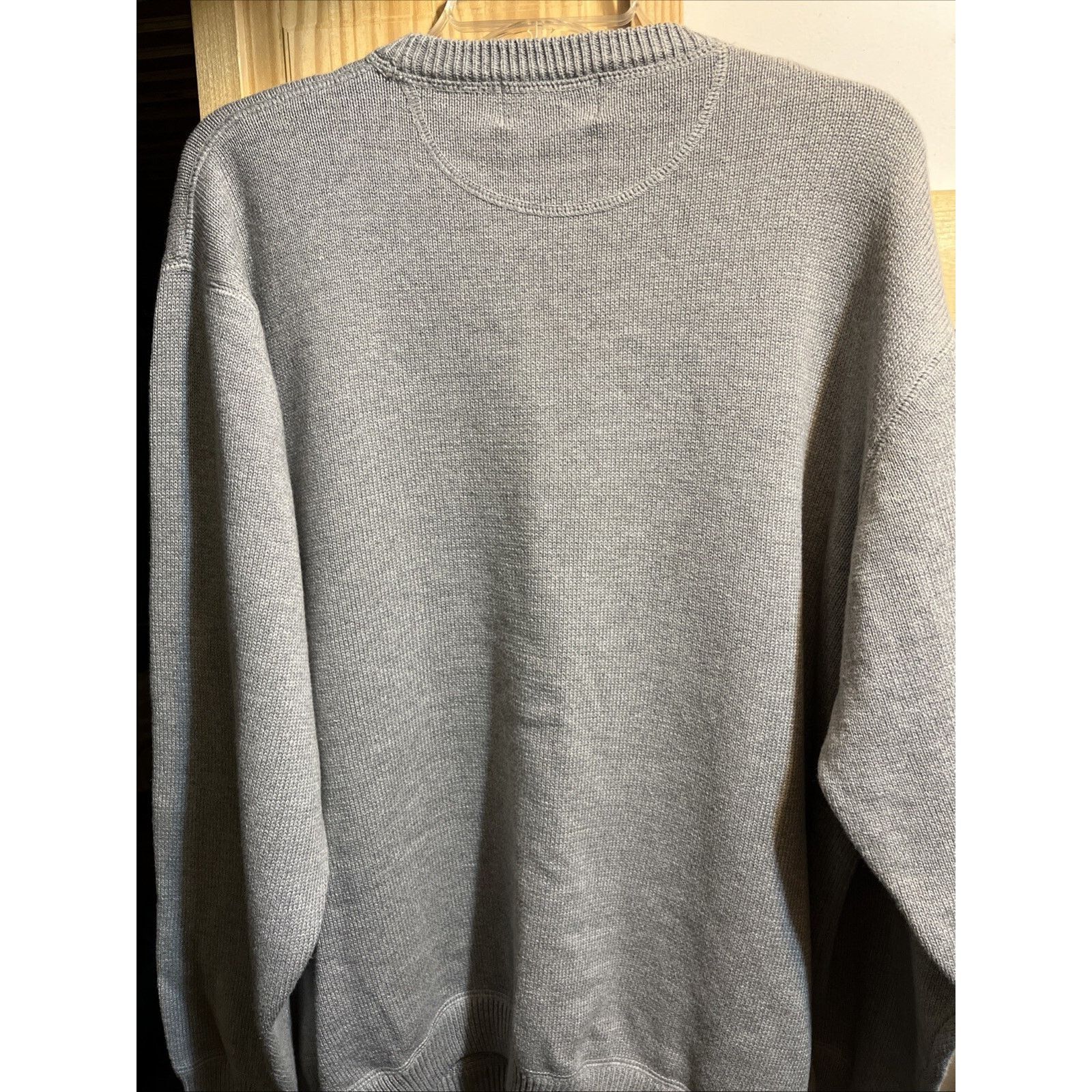 Eddie Bauer Eddie Bauer Sweater Mens XXL Gray Long Sleeve Cotton Sweater Size US XXL / EU 58 / 5 - 9 Thumbnail