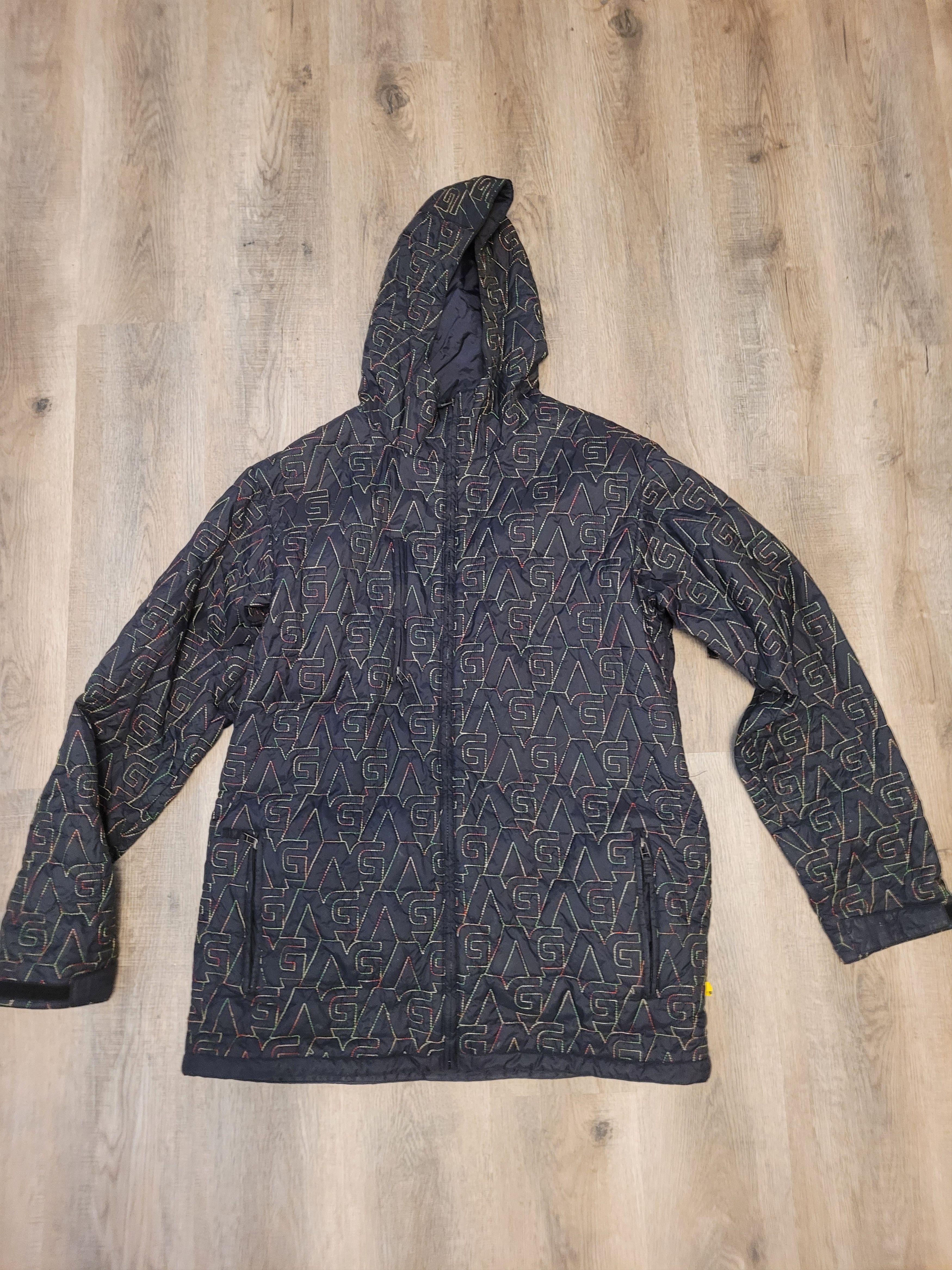 Analog 2009 Analog Snowboard Jacket - XL, Black + Rasta Embroidery Size US XL / EU 56 / 4 - 1 Thumbnail