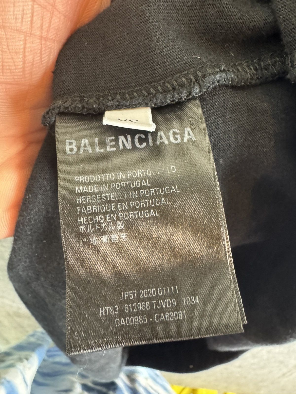 Balenciaga Balenciaga embroidered sponsor logo tshirt men XS fits small Size US XS / EU 42 / 0 - 4 Thumbnail