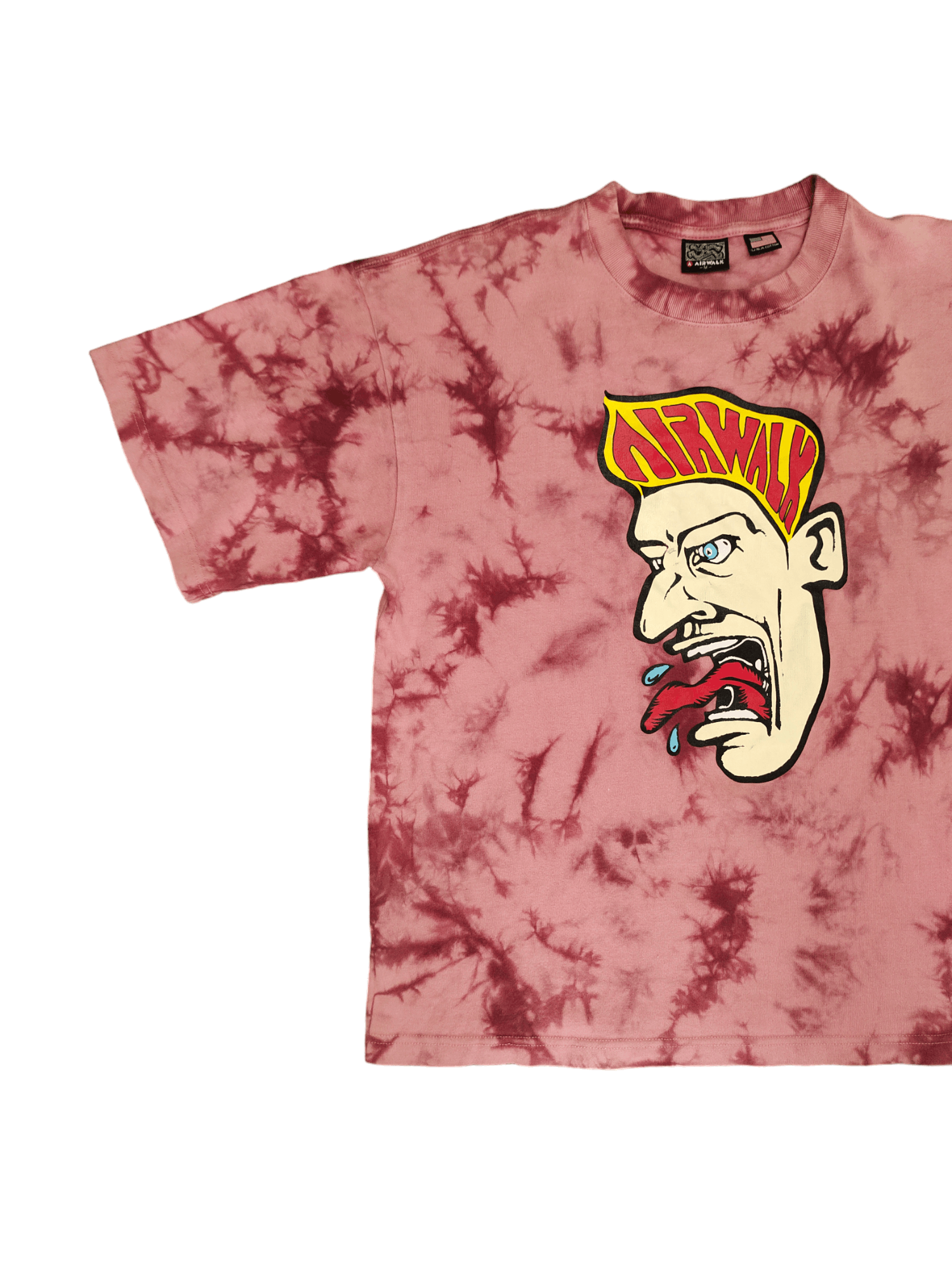Airwalk Vintage Airwalk Punk Head Tie Dye Oversize T-Shirt Jnco Size US M / EU 48-50 / 2 - 6 Thumbnail