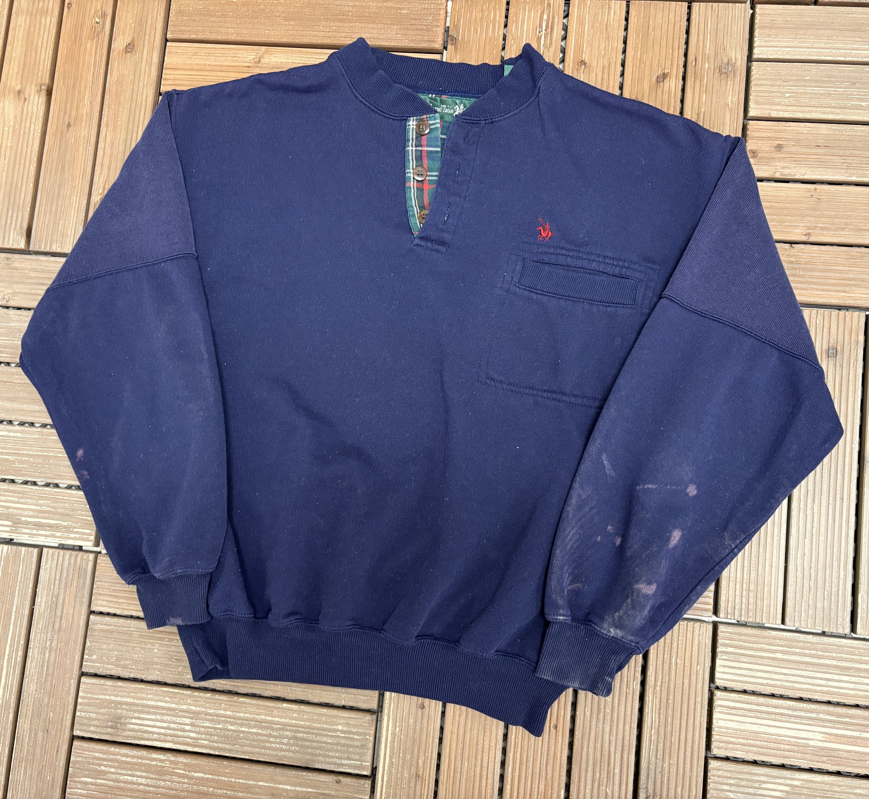 Vintage Knights of the Round Table Vintage Blue Sweater Size US M / EU 48-50 / 2 - 3 Thumbnail