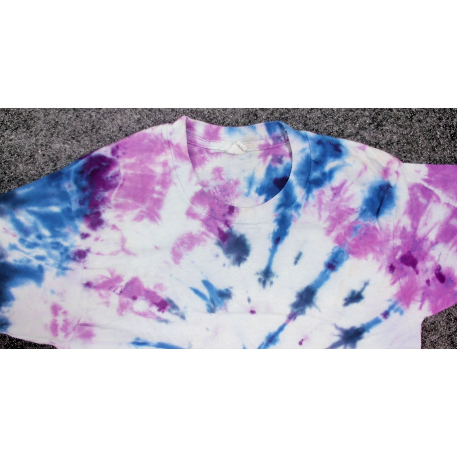 Fruit Of The Loom VTG 80s Fruit of the Loom Single Stitch Tie Dye Baby Tee XS Size XS / US 0-2 / IT 36-38 - 6 Thumbnail