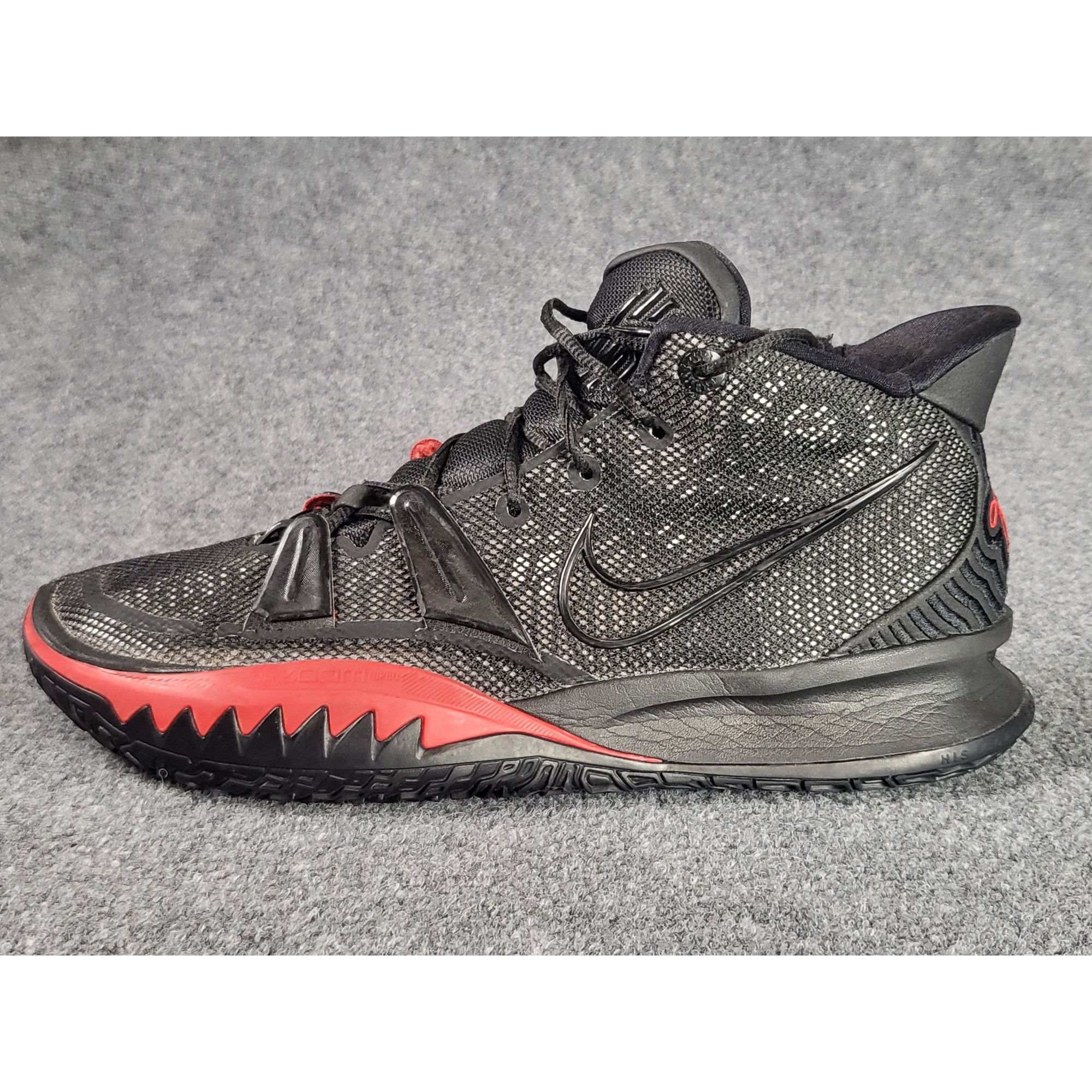 Nike Nike Kyrie 7 Bred Sneakers Men Sz 12 CQ9326-001 Basketball G Size US 12 / EU 45 - 1 Thumbnail