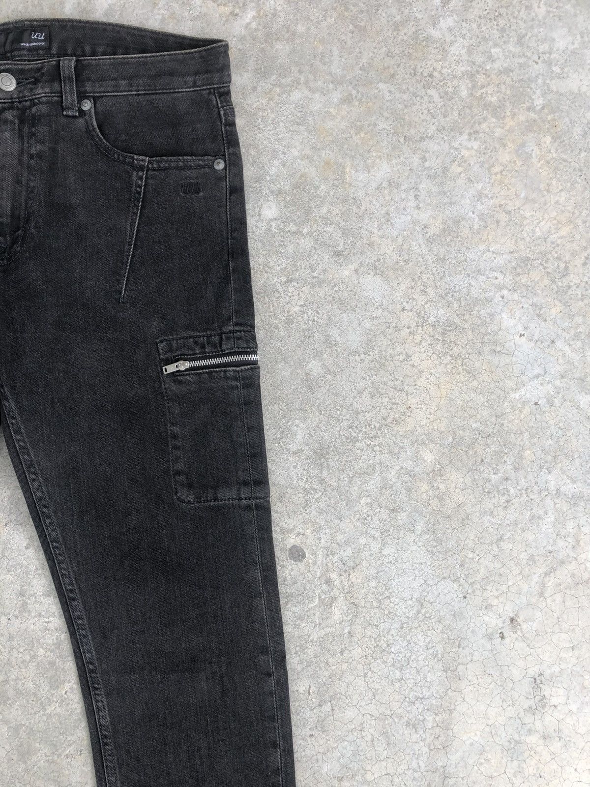 Undercover × Uniqlo Undercover x Uniqlo Skinny Jeans Distressed Jeans Size US 30 / EU 46 - 5 Thumbnail