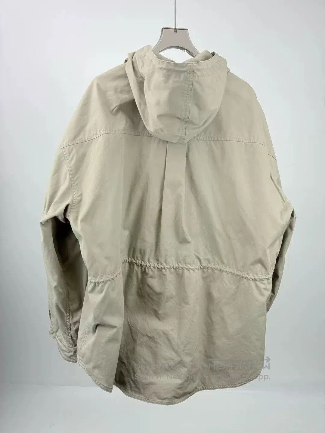 Balenciaga Balenciaga Khaki Oversized Hooded Trench. Size US L / EU 52-54 / 3 - 2 Thumbnail