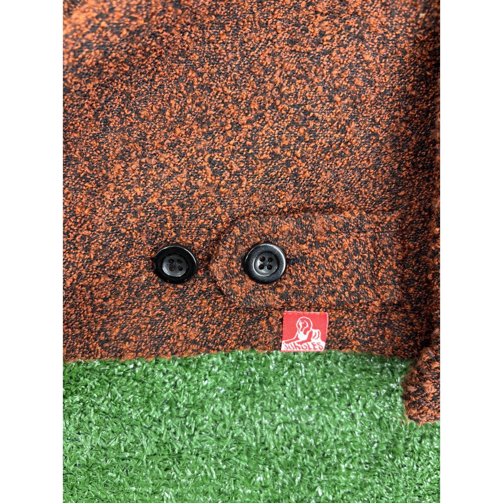Jungles Jungles Jungles Pleated Static Boucle Brown Jacket Size SM Size US S / EU 44-46 / 1 - 8 Thumbnail