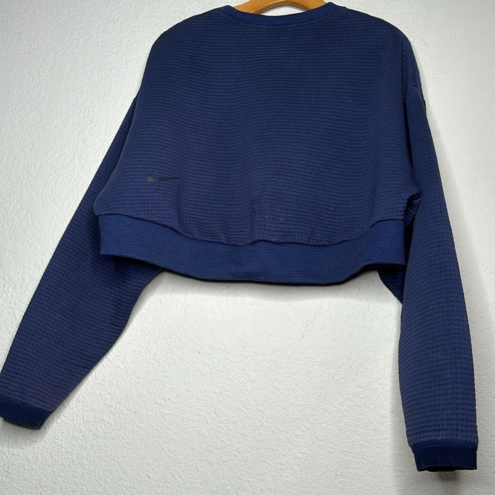 Nike Women's Nike Sportswear City Ready Cropped Sweatshirt Blue M Size M / US 6-8 / IT 42-44 - 12 Thumbnail
