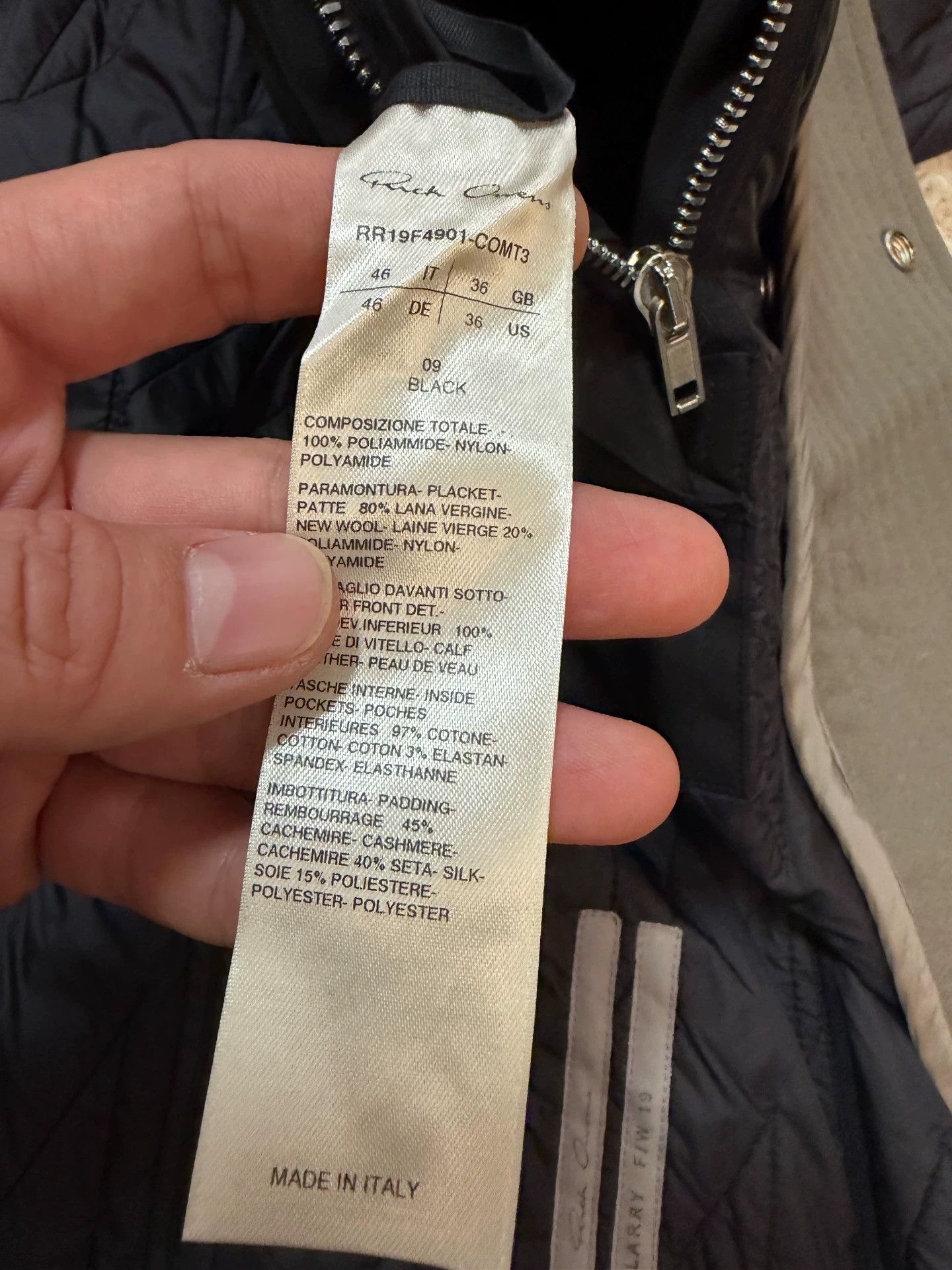 Rick Owens Rick Owens main line lightweight cotton coat. Size S / US 4 / IT 40 - 9 Thumbnail