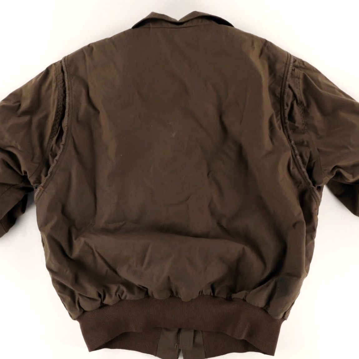 Vintage Standard Mfg Insulated UPS Brown Men's 2XL Jacket Shirt Long Sleeve Collared Size US XXL / EU 58 / 5 - 4 Thumbnail