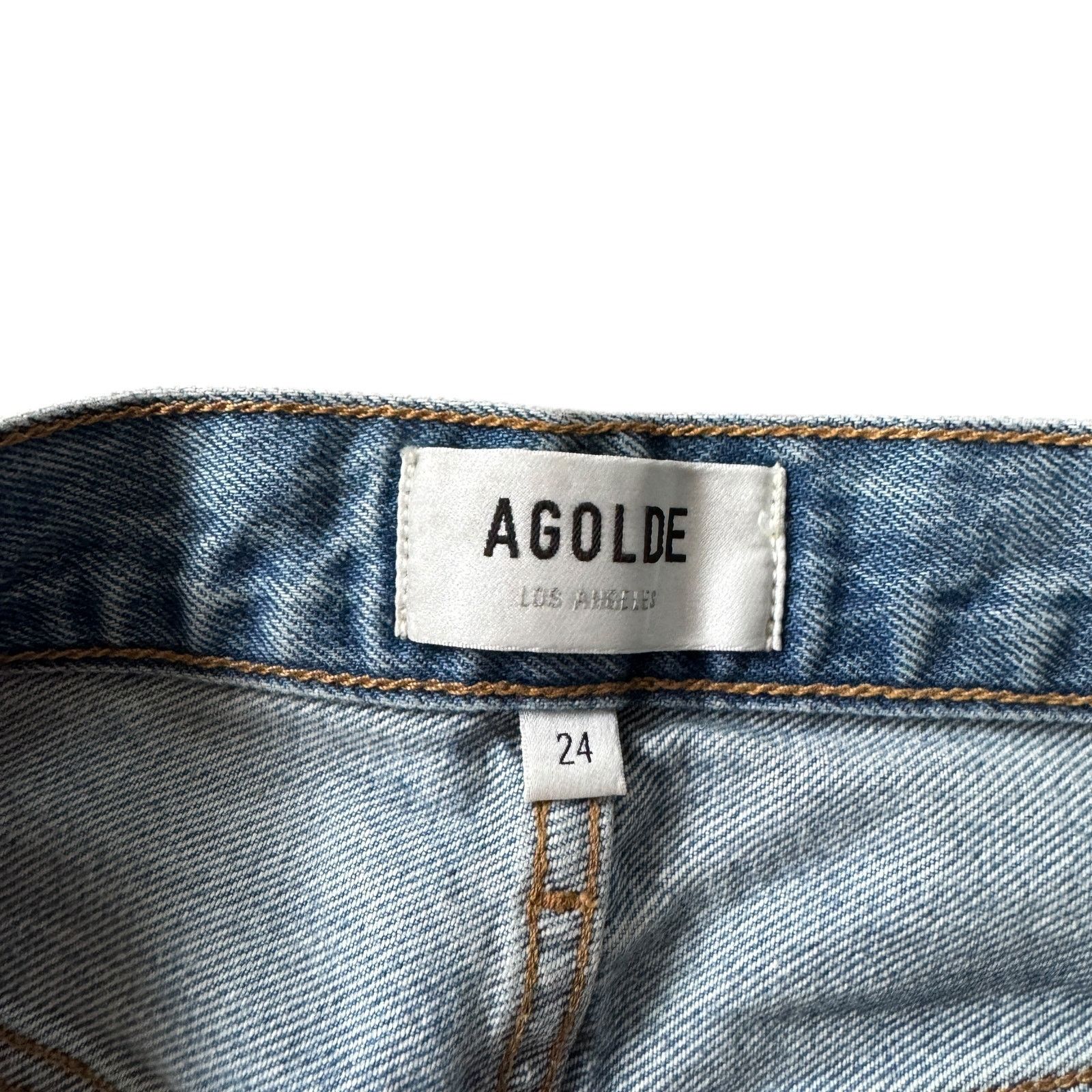 Agolde AGOLDE 90s Crop Jean Bound Wash Size 24" / US 00 / IT 34 - 4 Thumbnail