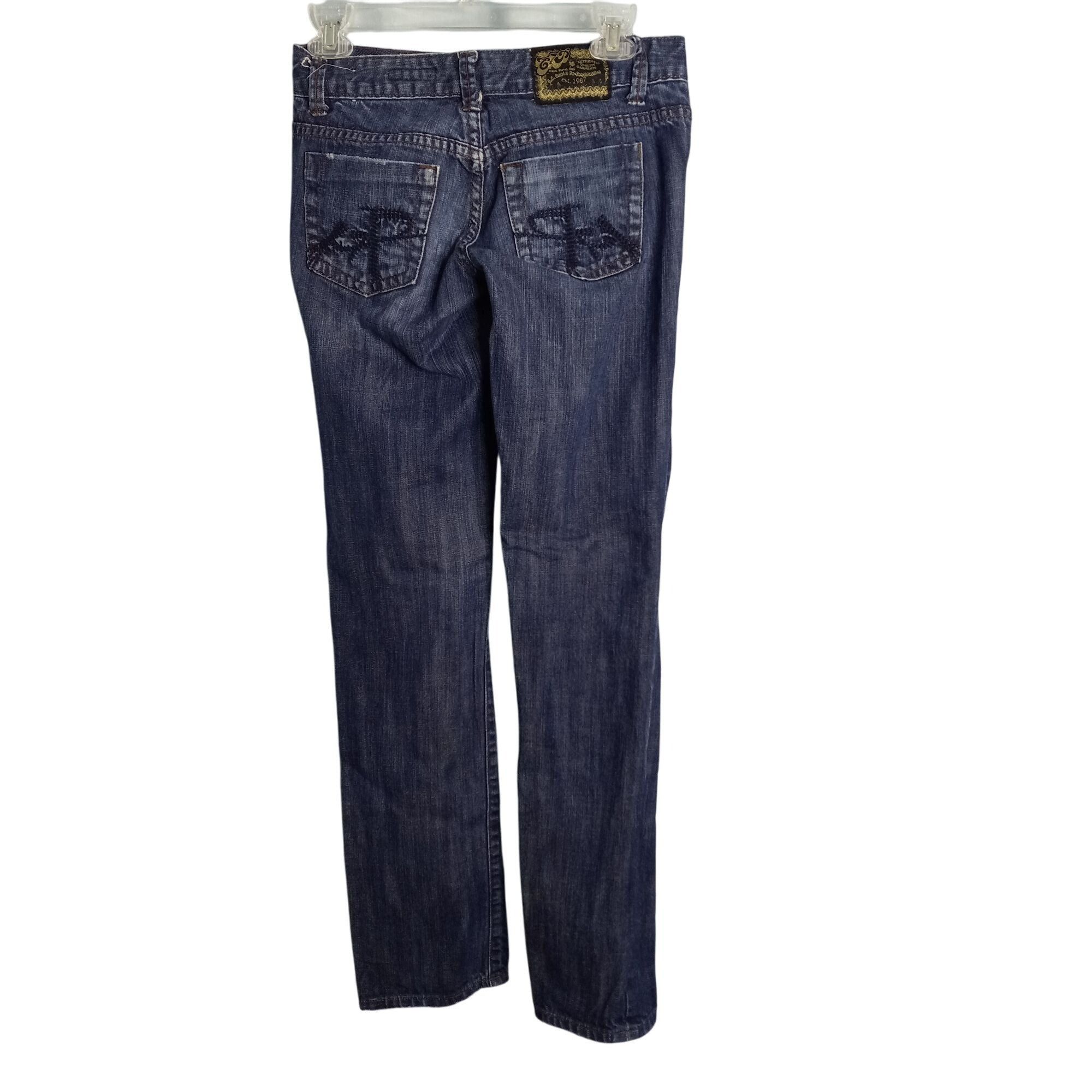 Chip & Pepper Chip & Pepper C7P Size 7 Jeans Womens Straight Leg Blue Deni Size 29" - 10 Thumbnail