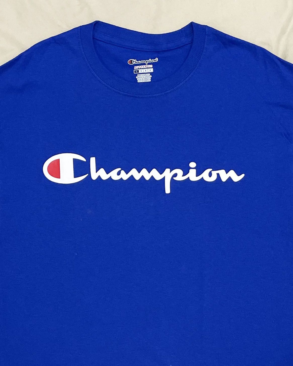 Champion Champion Patriotic Logo Long Sleeve T-Shirt (Surf The Web) Size US L / EU 52-54 / 3 - 3 Thumbnail