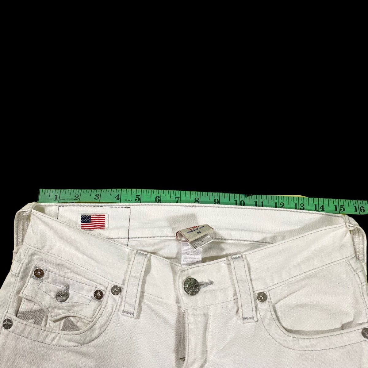 True Religion × Vintage True Religion Section Ricky Size 28 (menual Size 30) Size 30" / US 8 / IT 44 - 16 Thumbnail