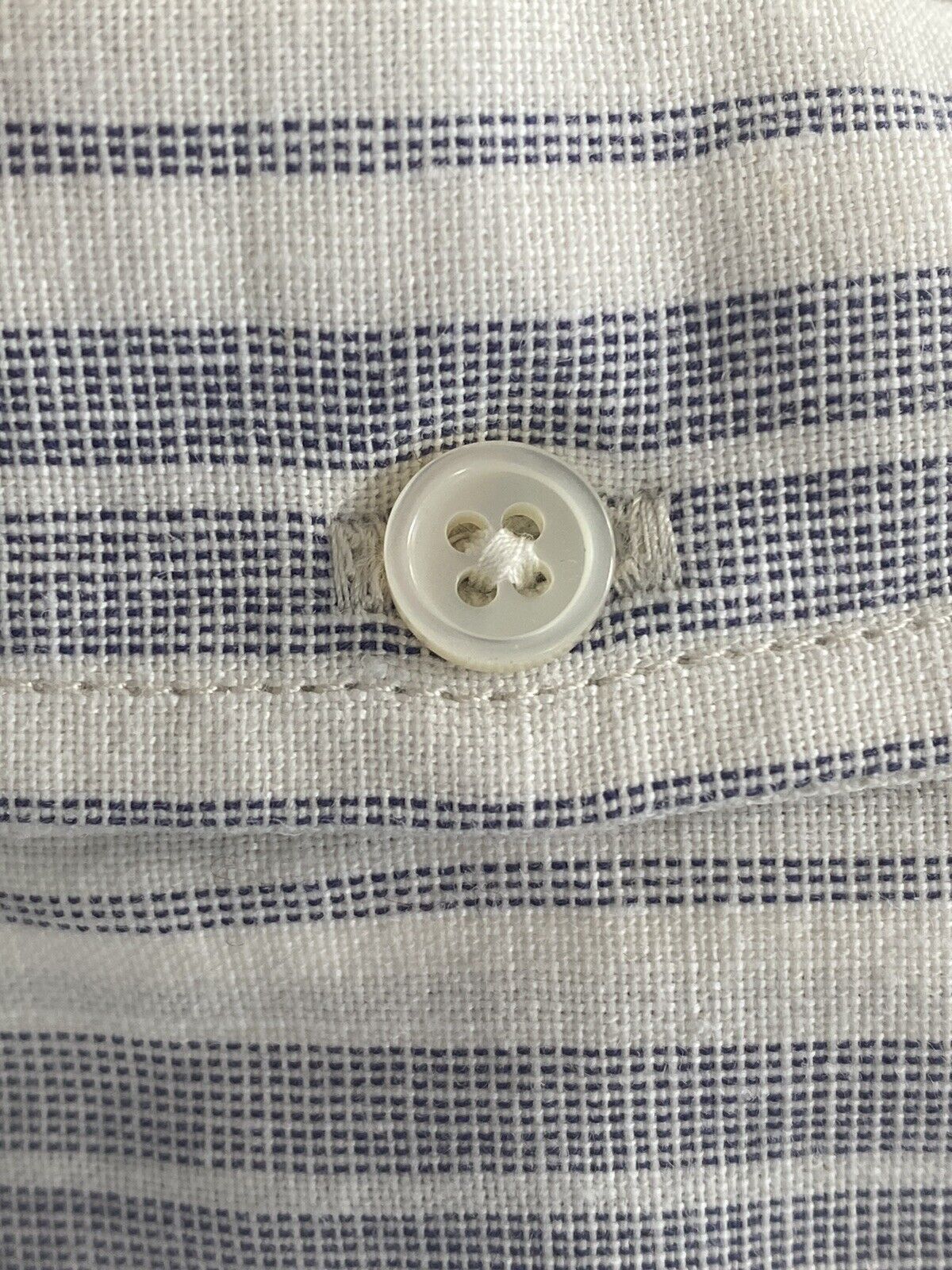 Schnaydermans Hemp Stripe Shirt Size US M / EU 48-50 / 2 - 8 Thumbnail