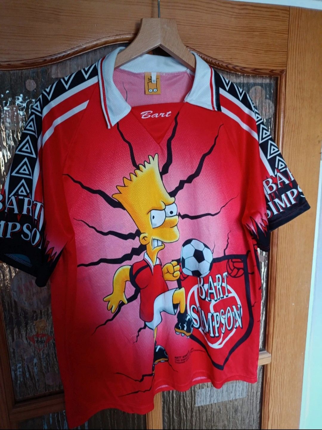 The Simpsons The Simpsons Vintage 1999 Bart Simpson Soccer Sports Jersey Size US M / EU 48-50 / 2 - 1 Thumbnail