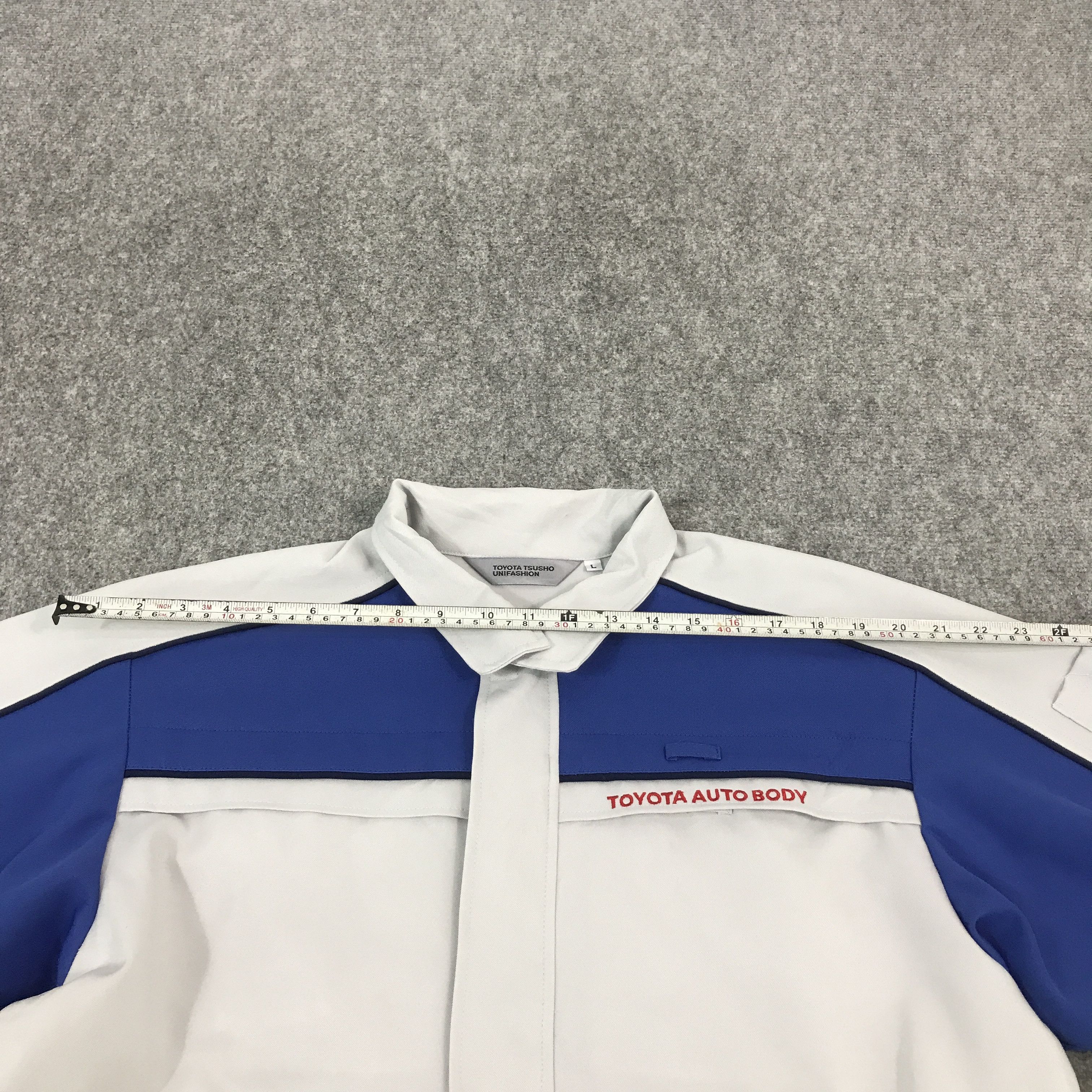 Japanese Brand vintage Toyots Auto Body uniform japan jacket Size US L / EU 52-54 / 3 - 8 Thumbnail