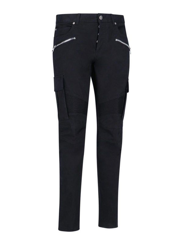 Balmain o1y0426 Cargo Pant in Black Size US 30 / EU 46 - 2 Thumbnail