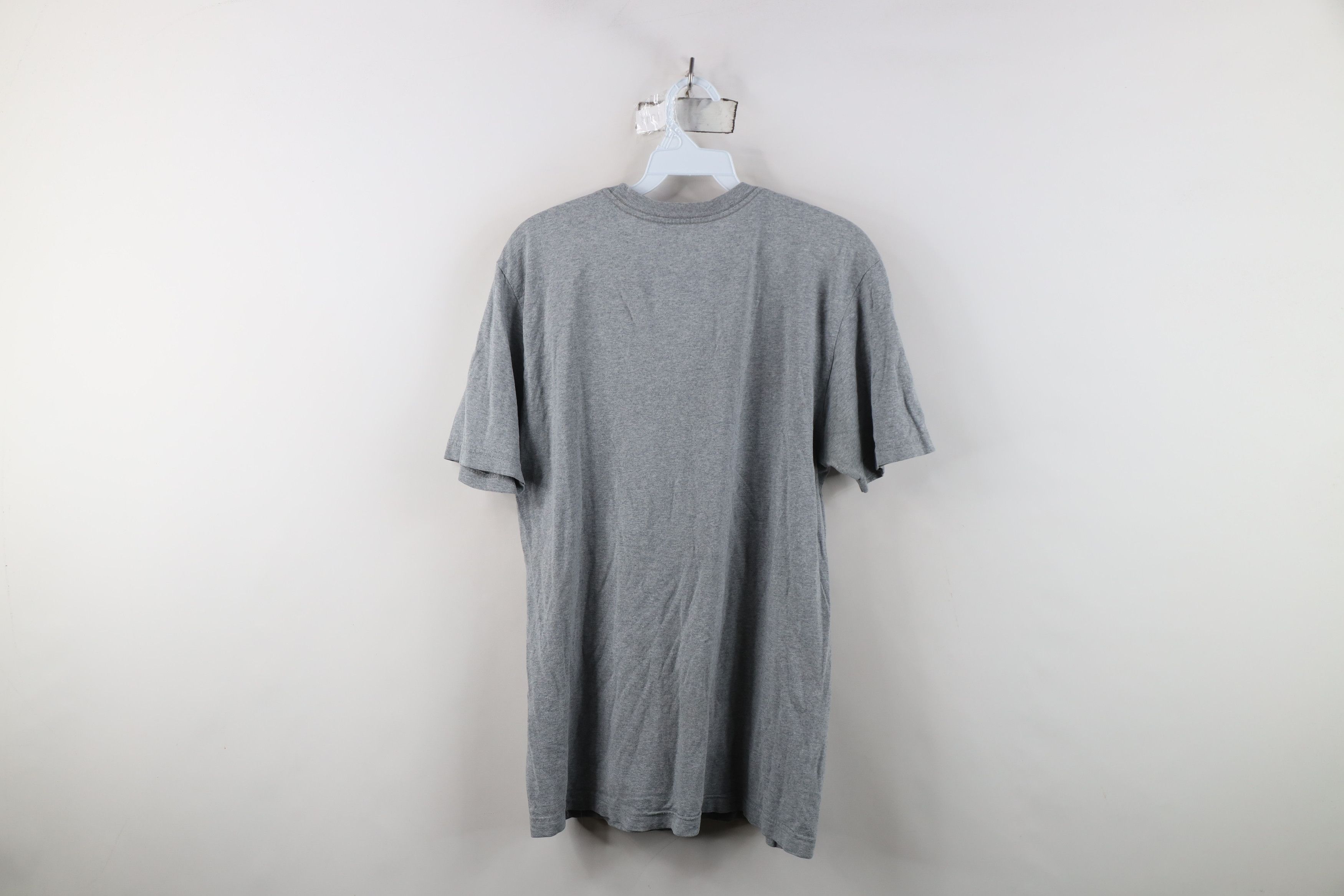 Nike Vintage Y2K Nike Just Do It Center Swoosh T-Shirt Gray Size US M / EU 48-50 / 2 - 11 Thumbnail