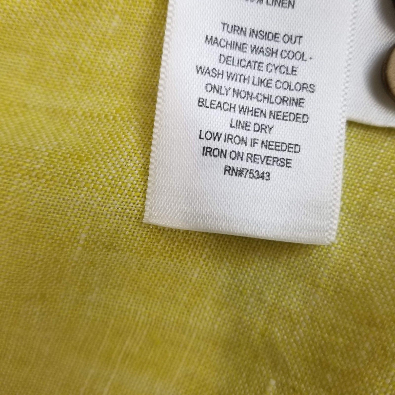 Other Sigrid Olsen 100% Linen Tunic Shirt Medium Lagenlook Artisan Size M / US 6-8 / IT 42-44 - 7 Thumbnail