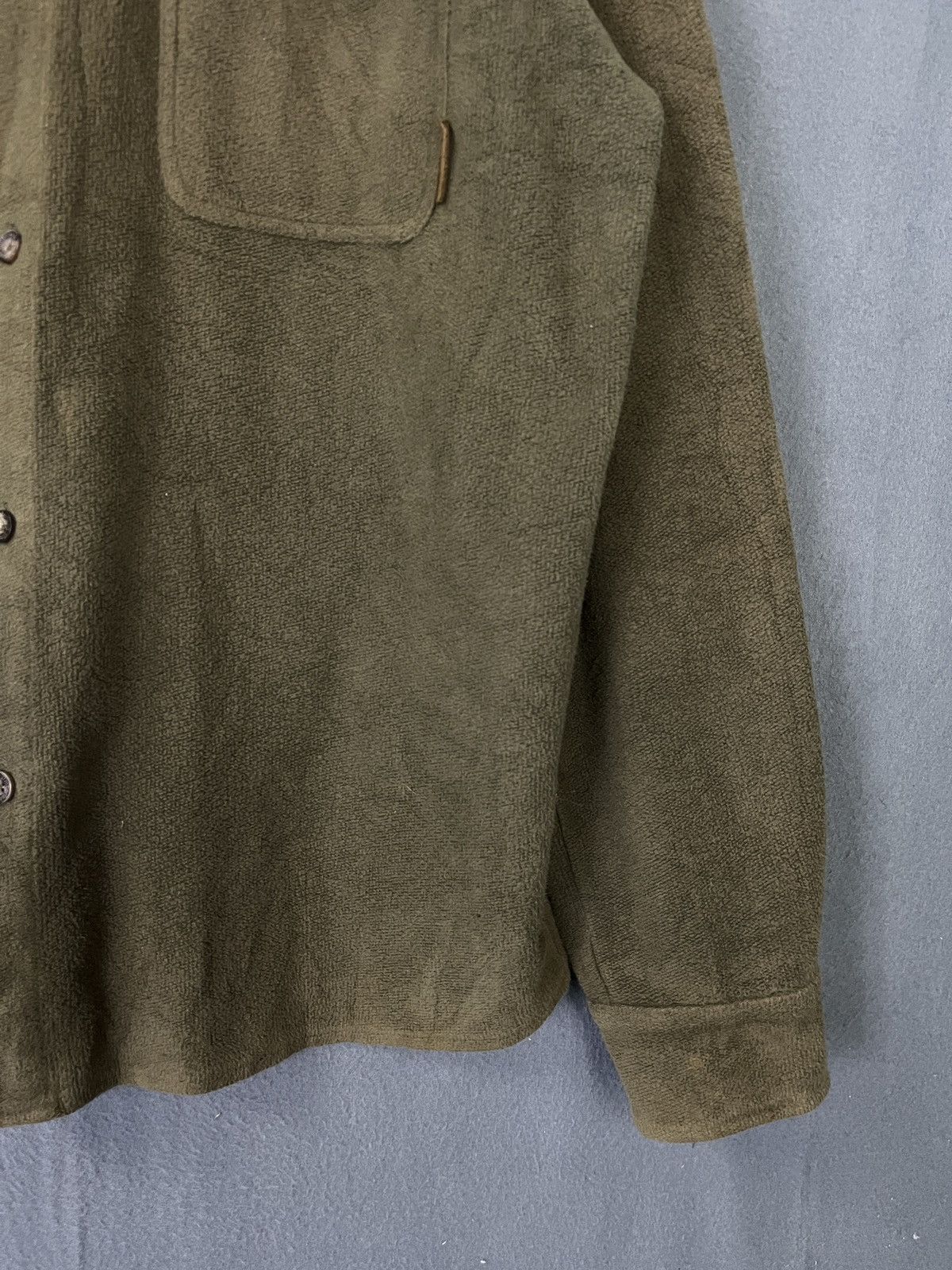 Timberland × Vintage Vintage 90s Fall 1998 Timberland Button Down Baggy Overshirt Size US M / EU 48-50 / 2 - 5 Thumbnail