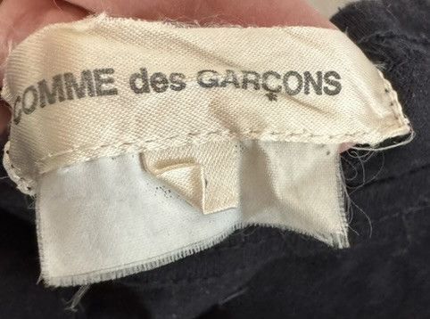 Comme des Garcons Comme des Garçons AD2003 Black Raw Edge Long Sleeve Top Size S / US 4 / IT 40 - 3 Thumbnail