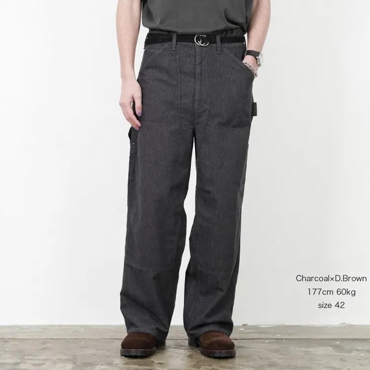 Other Auberge ANTON herringbone cotton double knee pants Size US 34 / EU 50 - 12 Thumbnail