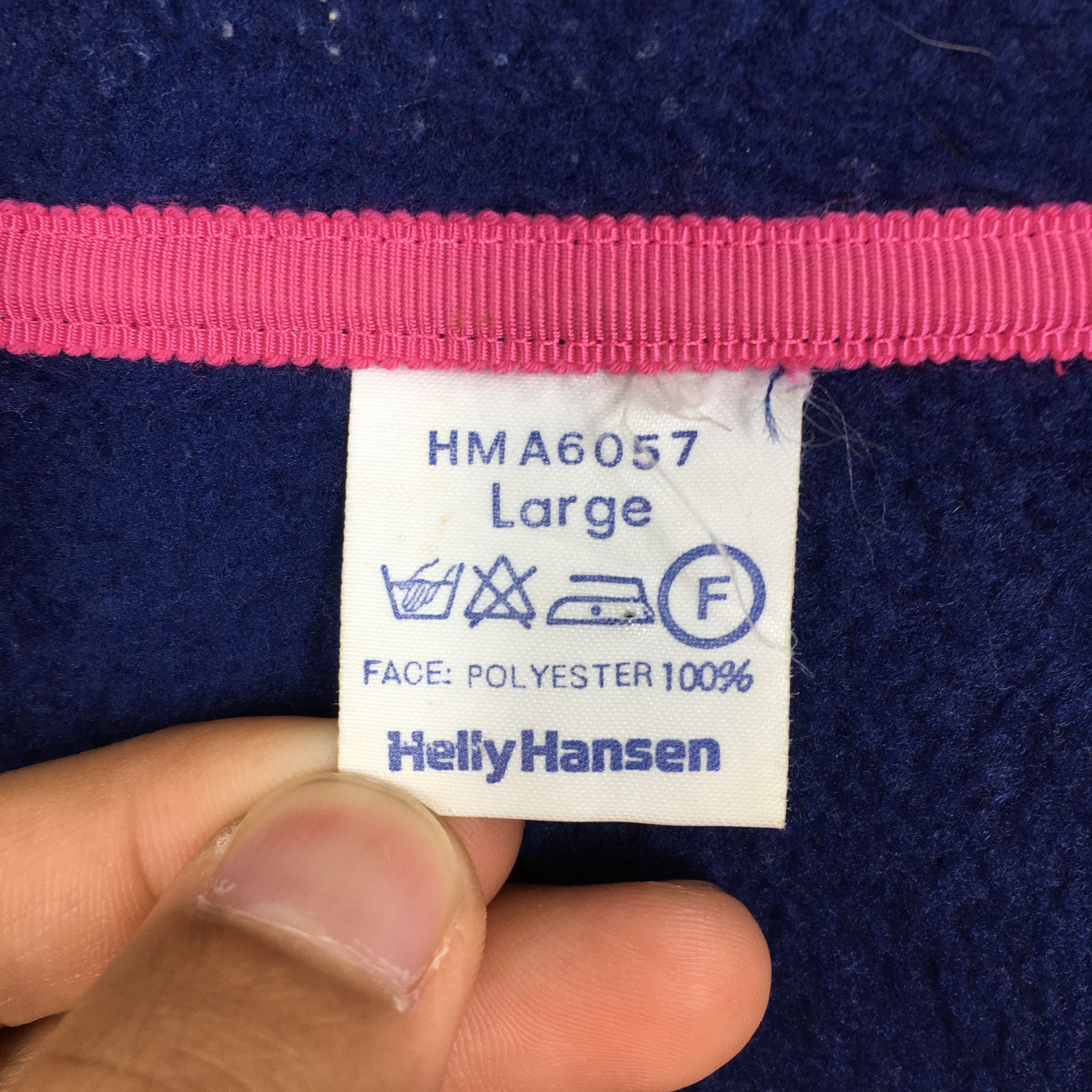 Helly Hansen Vintage 90's Helly Hansen Fleece Blue Sweatshirt Large Size US L / EU 52-54 / 3 - 3 Thumbnail