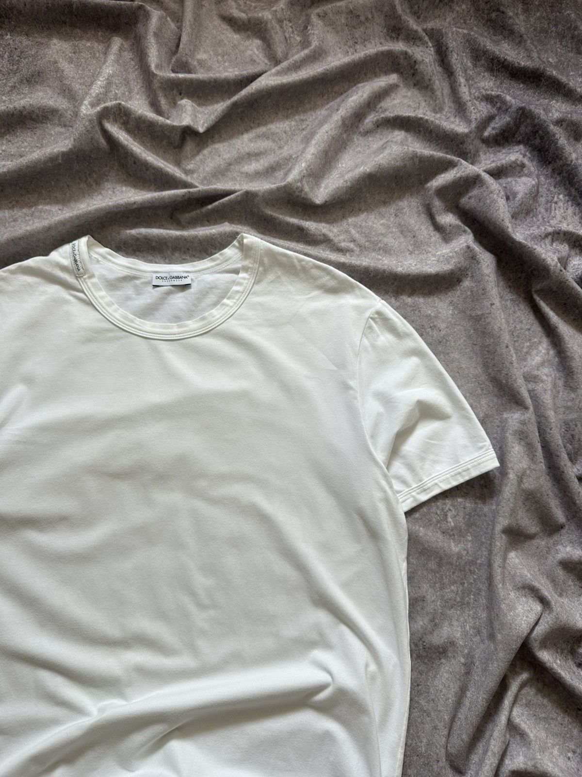 Dolce & Gabbana DOLCE & GABBANA Uniforms Slim T-shirt White Size US M / EU 48-50 / 2 - 4 Thumbnail