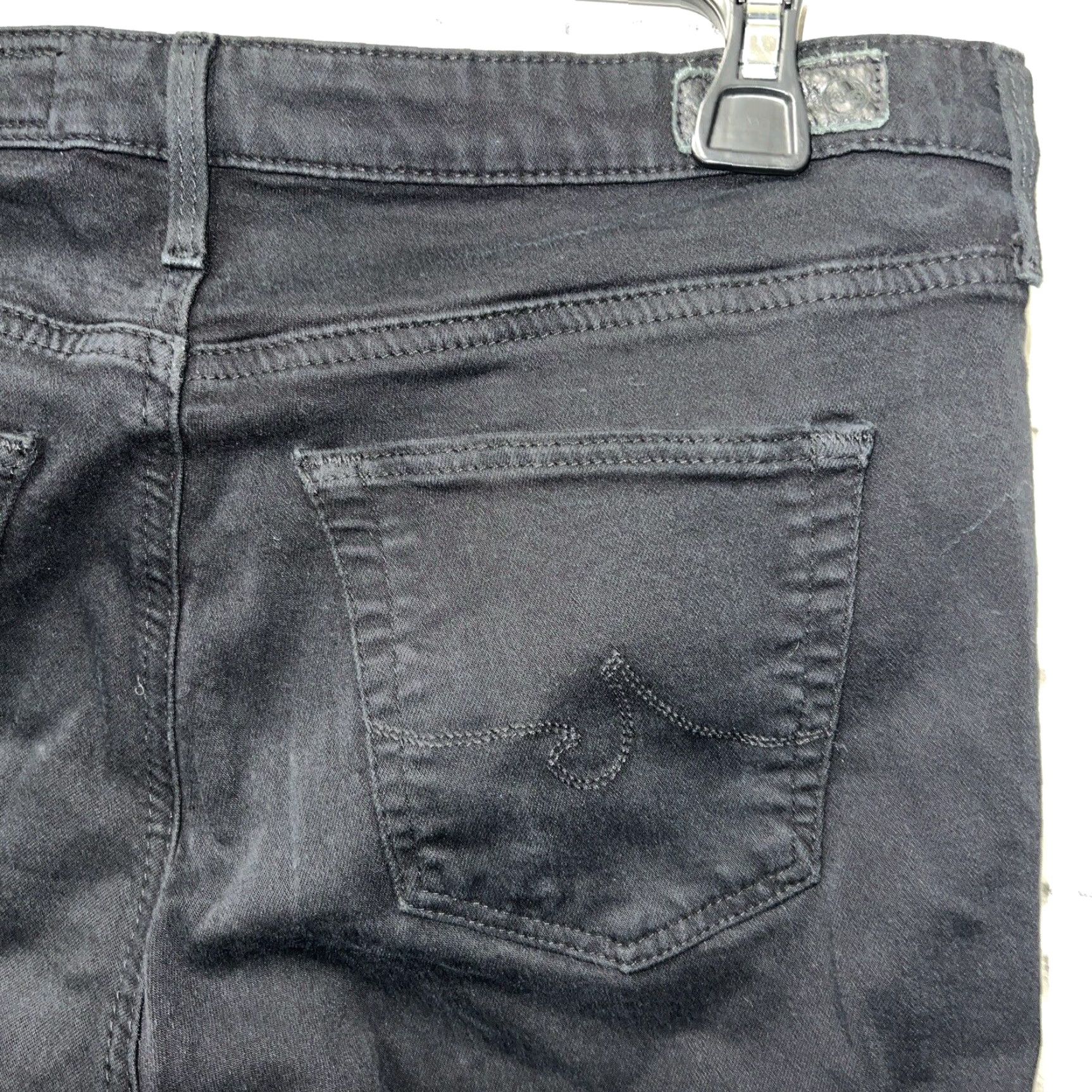 Vintage VINTAGE AG Adriano Goldschmied The Legging Super Skinny Black Jeans Womens Size Large 32" Inseam Size 36" / US 14 / IT 50 - 3 Thumbnail