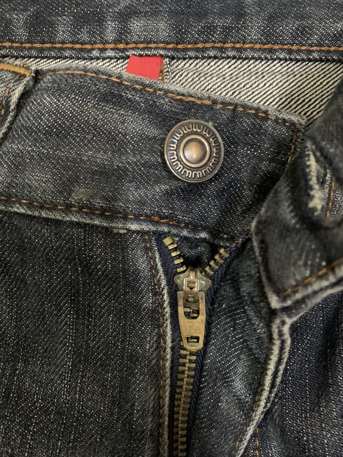 Undercover × Uniqlo Vintage Y2K Uniqlo UJ Faded Straight Leg Distressed Jeans Size US 29 - 4 Thumbnail
