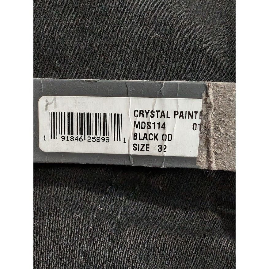 Amiri o1rshd1 Crystal Painted Pants in Black Size US 32 / EU 48 - 21 Thumbnail