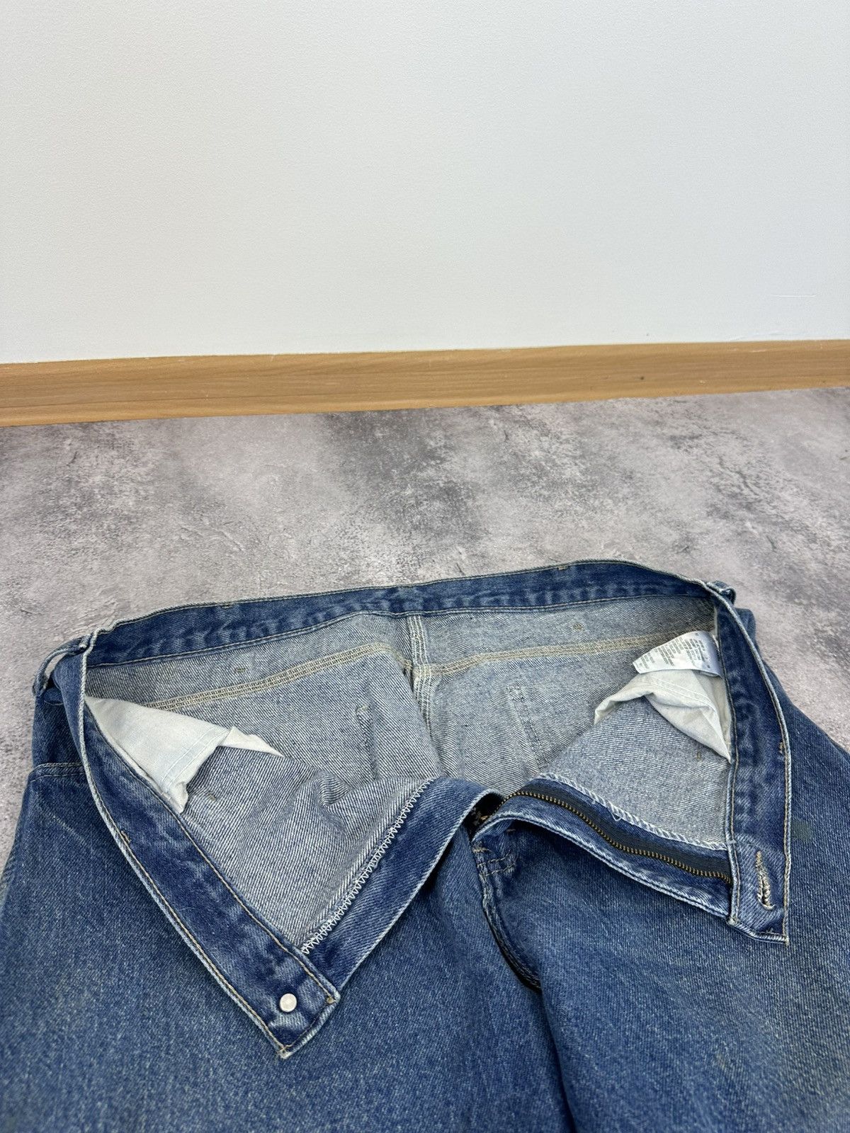 Dickies Vintage Dickies USA Distressed Baggy Carpenter Work Jeans Size US 36 / EU 52 - 15 Thumbnail