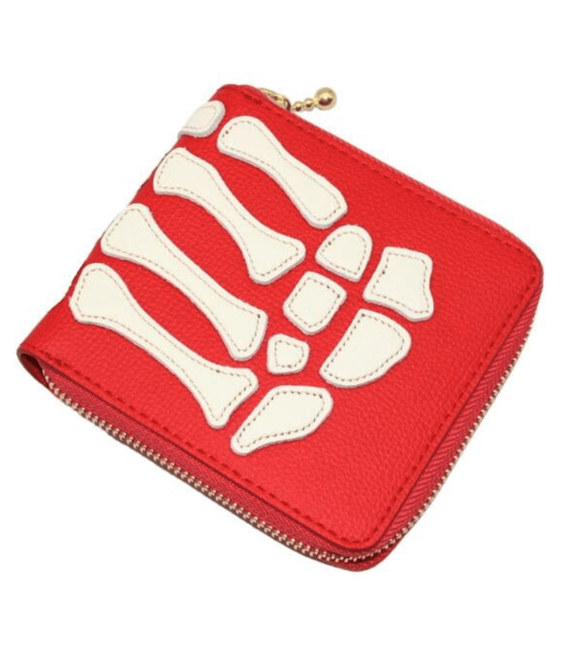 Kapital KAPITAL THUMBS UP BONE HAND ZIP Wallet Size ONE SIZE - 1 Preview