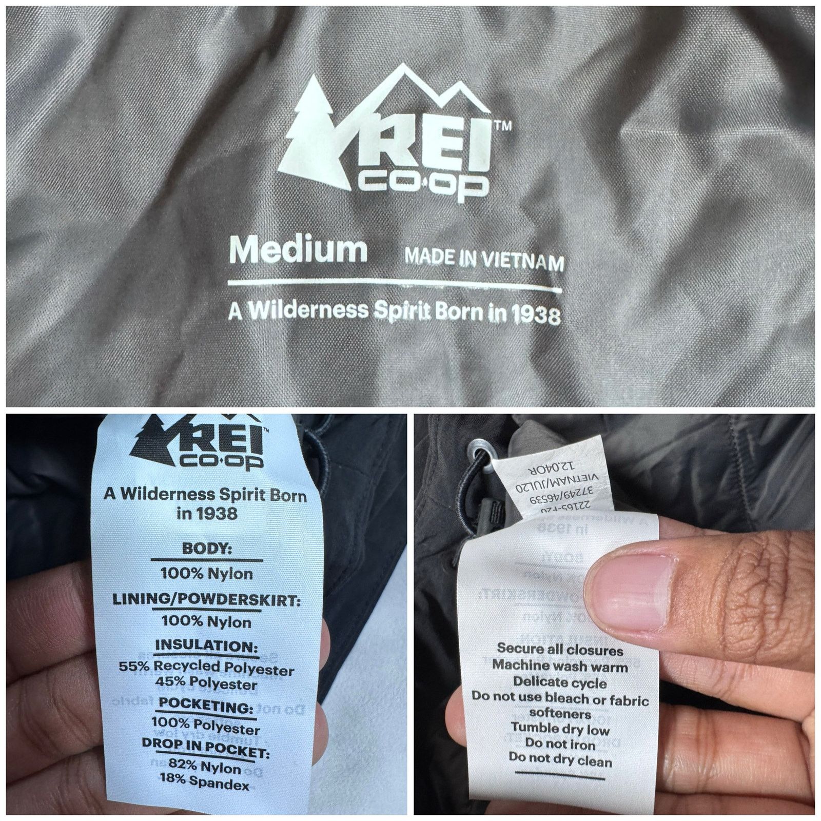 Rei REI Coop Powderbound Insulated Winter Snow Jacket Men Size M Size US M / EU 48-50 / 2 - 6 Thumbnail