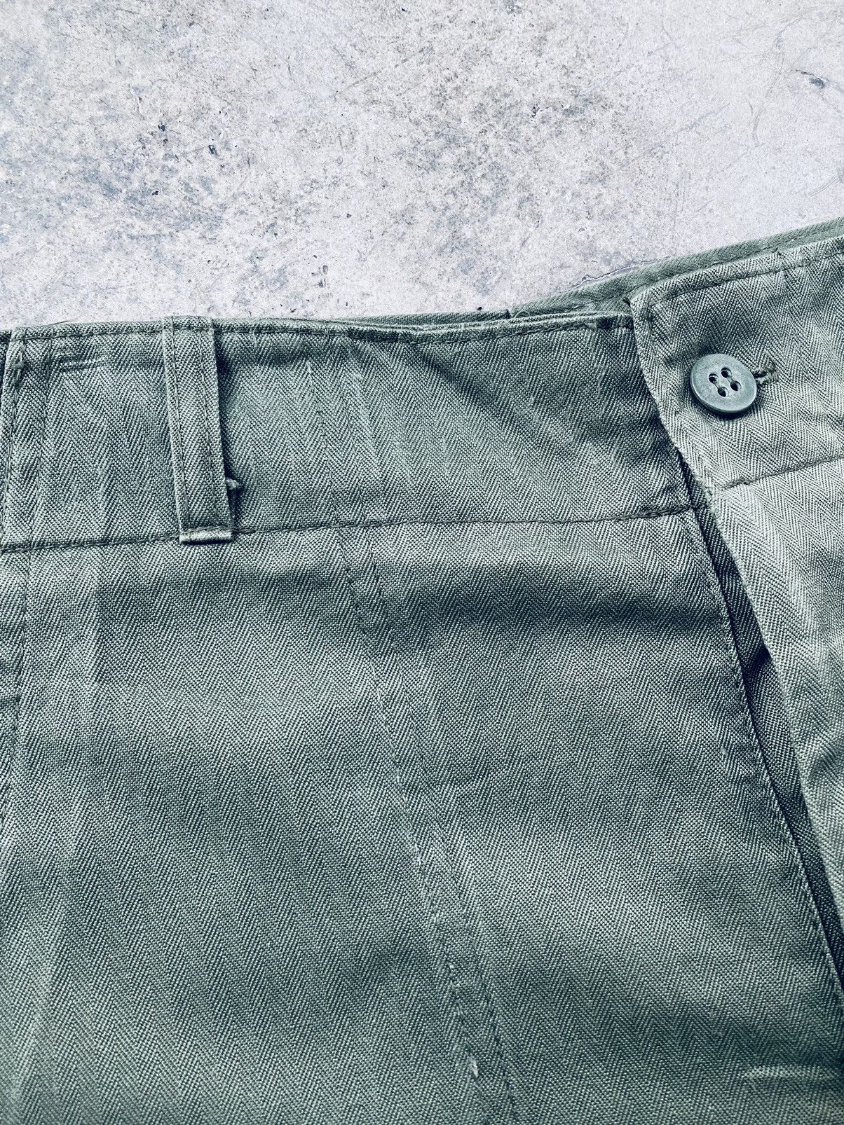 Vintage Vintage Army HBT Baker Pants Distressed Size US 32 / EU 48 - 5 Thumbnail
