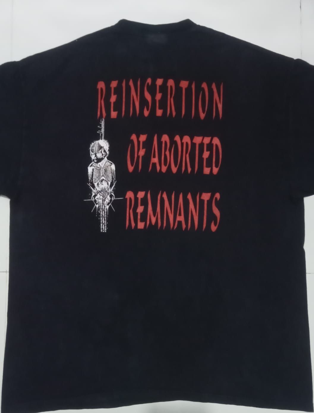 Band Tees Vintage Retch Reinsertion of Aborted Remnants brutal death Size US XL / EU 56 / 4 - 2 Thumbnail